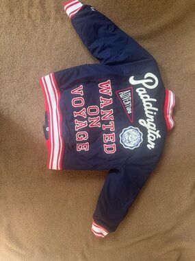 GAP Navy Paddington 'Wanted on Voyage' Kids Bomber